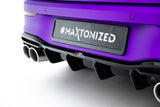 Maxton Design - Rear Valance V.2 Volkswagen Golf R MK8 (Facelift) - Royal Body Kits