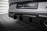 Maxton Design - Rear Valance V.3 + Exhaust Ends Imitation Cupra Formentor MK1 Rear Diffuser Maxton Design royalty-bespoke.myshopify.com