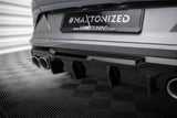 Maxton Design - Rear Valance V.3 + Exhaust Ends Imitation Cupra Formentor MK1