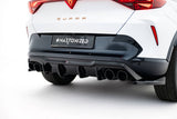 Maxton Design - Rear Valance V.3 + Exhaust Ends Imitation Cupra Formentor MK1 (Facelift) - Royal Body Kits