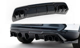 Maxton Design - Rear Valance V.3 + Exhaust Ends Imitation Cupra Formentor MK1 (Facelift) - Royal Body Kits