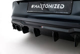 Maxton Design - Rear Valance V.3 + Exhaust Ends Imitation Cupra Formentor MK1 (Facelift) - Royal Body Kits