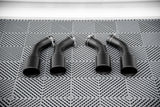 Maxton Design - Rear Valance V.3 + Exhaust Tips Cupra Formentor VZ MK1 Rear Diffuser Maxton Design royalty-bespoke.myshopify.com Gloss Black / Black Gloss Black Black