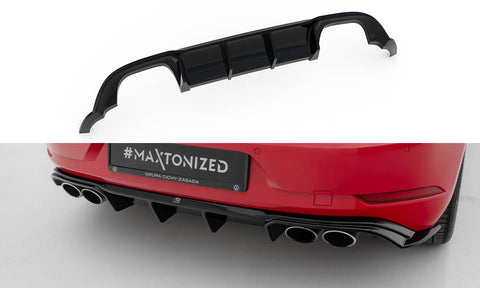 Maxton Design - Rear Valance V.3 Volkswagen Golf R MK7.5 - Royal Body Kits