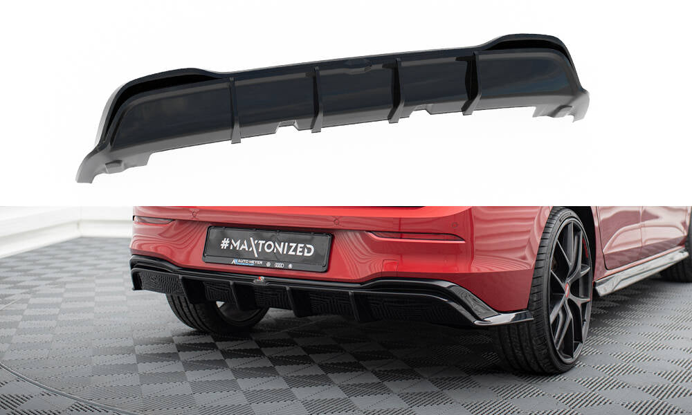 Maxton Design - Rear Valance Volkswagen Golf GTE / R-Line MK8 - VW-GO-8 ...