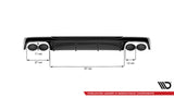 Maxton Design - Rear Valance Audi S6 / A6 S-Line C8 / C8 Facelift