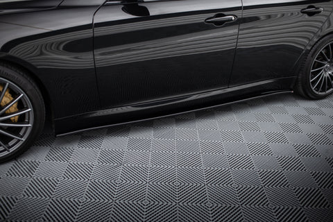 Maxton Design - Side Skirts Diffusers Alfa Romeo Giulia Veloce - Royal Body Kits