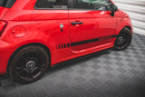 Maxton Design - Side Skirts Diffusers Fiat 500 Abarth MK1 Facelift Side Skirts Diffusers Maxton Design royalty-bespoke.myshopify.com