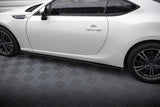 Maxton Design - Side Skirts Diffusers V.1 Subaru BRZ / Toyota GT86 (Facelift)