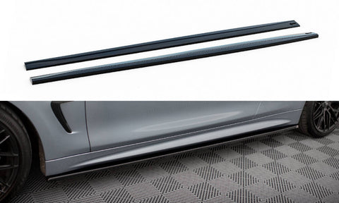 Maxton Design - Side Skirts Diffusers BMW Series 4 Coupe / Gran Coupe / Cabrio M-Pack F32 / F36 / F33