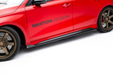 Maxton Design - Set of Carbon Fiber Side Skirts Audi RS3 8Y Sedan (Facelift) - Royal Body Kits