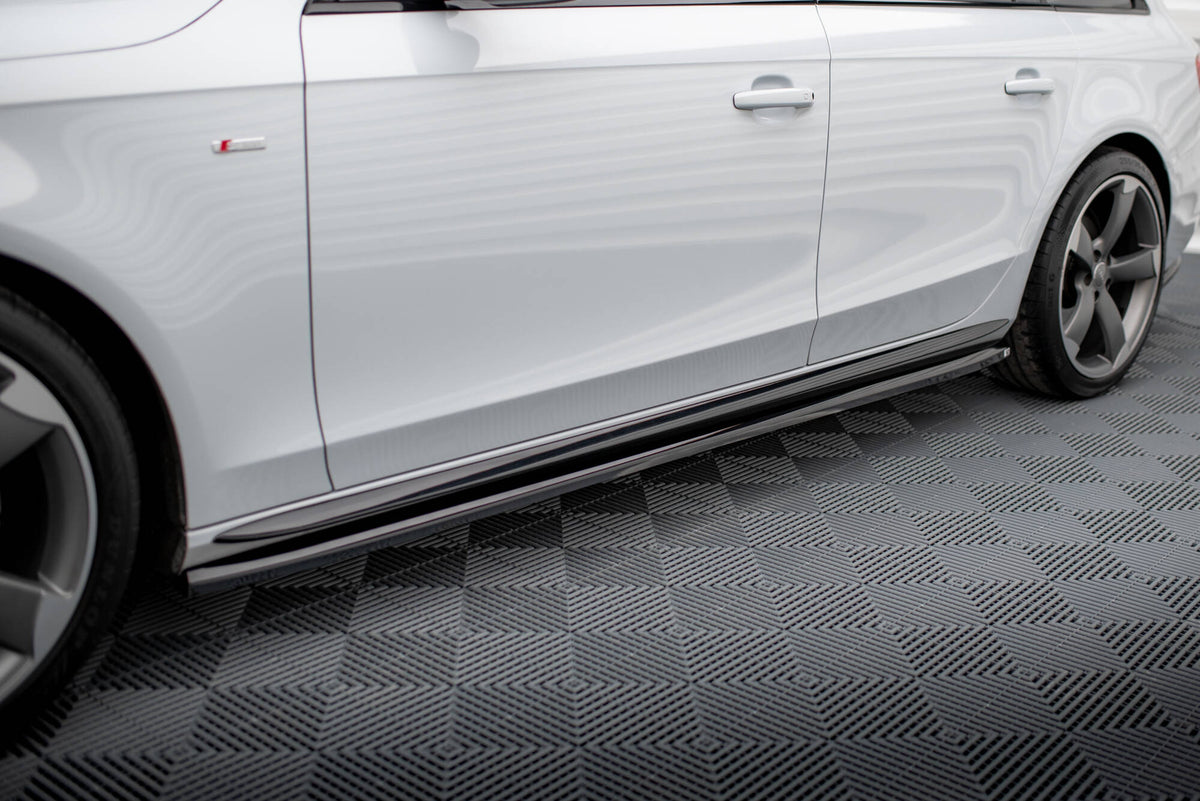 Audi B6 Rear Diffuser Maxton Design - Side Skirts Diffusers V.3 Audi A4 / A4 S-Line / S4 B8 ...