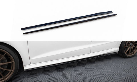 Maxton Design - Side Skirts Diffusers Audi S3 / A3 S-Line Sportback 8V Side Skirts Diffusers Maxton Design royalty-bespoke.myshopify.com