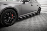 Maxton Design - Side Skirts Diffusers Audi S4 B9 / A4 S-Line / A4 Competition B9 - Royal Body Kits