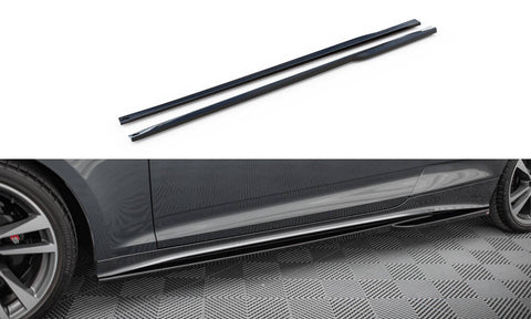 Maxton Design - Side Skirts Diffusers Audi A5 S-Line / S5 Coupe F5 (Facelift)