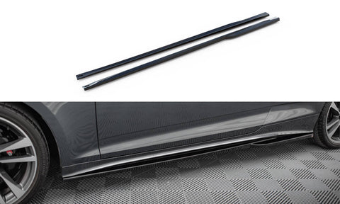Maxton Design - Side Skirts Diffusers Audi A5 S-Line / S5 Coupe F5 (Facelift) Side Skirts Diffusers Maxton Design royalty-bespoke.myshopify.com