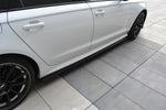 Maxton Design - Side Skirts Diffusers Audi S6 / A6 S-Line C7 FL