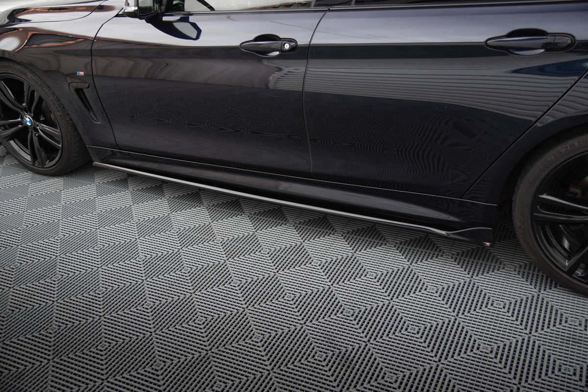 Maxton Design - Side Skirts Diffusers V.3 BMW Series 4 Gran Coupe ...