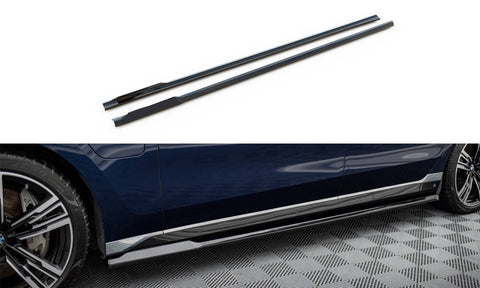 Maxton Design - Side Skirts Diffusers BMW 750E M-Pack G70