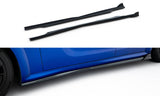 Maxton Design - Side Skirts Diffusers Dodge Charger RT Scat Pack Widebody MK3 (Facelift) - Royal Body Kits