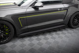 Maxton Design - Side Skirts Diffusers Ford Mustang GT MK6 Side Skirts Diffusers Maxton Design royalty-bespoke.myshopify.com
