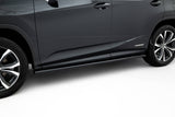 Maxton Design - Side Skirts Diffusers Lexus RX MK4 (Facelift) (Version without OEM Step Rails) - Royal Body Kits