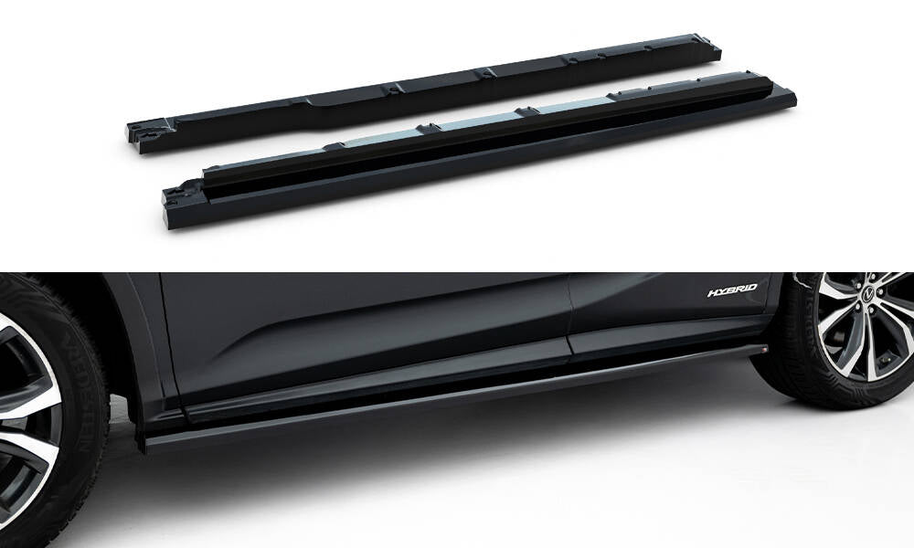 Maxton Design - Side Skirts Diffusers Lexus RX MK4 (Facelift) (Version ...