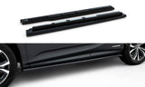 Maxton Design - Side Skirts Diffusers Lexus RX MK4 (Facelift) (Version without OEM Step Rails) - Royal Body Kits