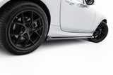Maxton Design - Side Skirts Diffusers Mazda MX-5 MK3 NC (Facelift) - Royal Body Kits