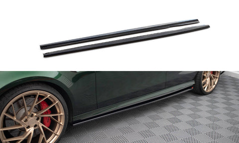 Maxton Design - Side Skirts Diffusers Mercedes Benz E63 AMG W213 (Facelift)