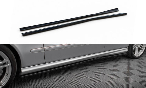 Maxton Design - Side Skirts Diffusers Mercedes Benz E55 AMG W211