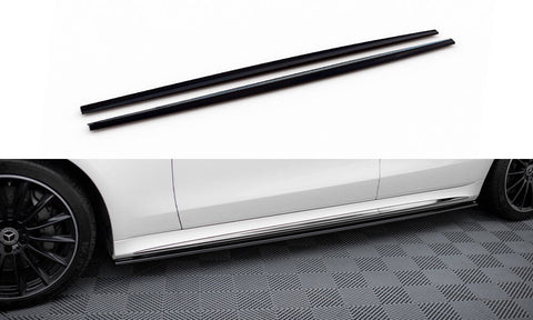 Maxton Design - Side Skirts Diffusers Mercedes Benz S-Class AMG-Line W223