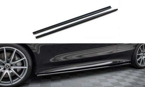 Maxton Design - Side Skirts Diffusers Mercedes Benz S-Class AMG-Line Coupe C217 (Facelift)