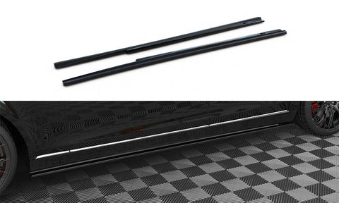 Maxton Design - Side Skirts Diffusers Mercedes Benz S-Class Long Version W222
