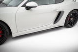 Maxton Design - Side Skirts Diffusers Porsche 718 Cayman GTS 982C Side Skirts Diffusers Maxton Design royalty-bespoke.myshopify.com