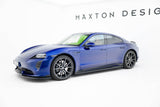 Maxton Design - Side Skirts Diffusers Porsche Taycan Turbo S MK1 - Royal Body Kits