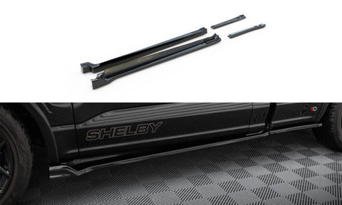 Maxton Design - Side Skirts Diffusers Shelby F150 Super Snake