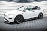 Maxton Design - Side Skirts Diffusers Tesla Model X MK1 (Facelift) Side Skirts Diffusers Maxton Design royalty-bespoke.myshopify.com