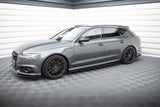 Maxton Design - Side Skirts Diffusers V.1 Audi S6 / A6 S-Line / A6 C7 (Facelift)
