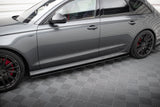 Maxton Design - Side Skirts Diffusers V.1 Audi S6 / A6 S-Line / A6 C7 (Facelift)