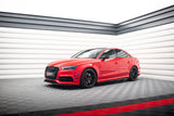 Maxton Design - Side Skirts Diffusers V.1 Audi S3 / A3 S-Line 8V / 8V FL Sedan - Royal Body Kits