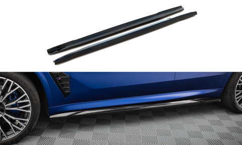 Maxton Design - Side Skirts Diffusers V.1 BMW X5 M-Pack G05 (Facelift)