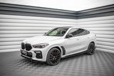 Maxton Design - Side Skirts Diffusers V.1 BMW X6 M-Pack G06 / X6M F96 - Royal Body Kits