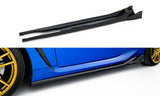 Maxton Design - Side Skirts Diffusers V.1 + Flaps Subaru BRZ MK2 - Royal Body Kits