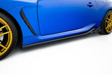 Maxton Design - Side Skirts Diffusers V.1 + Flaps Subaru BRZ MK2 - Royal Body Kits