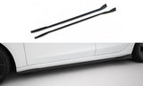 Maxton Design - Side Skirts Diffusers V.1 Tesla Model 3 Performance MK1 (Facelift) - Royal Body Kits