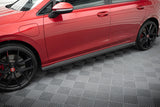Maxton Design - Side Skirts Diffusers V.1 Volkswagen Golf GTI / GTI Clubsport / R-Line / GTE MK8 Side Skirts Diffusers Maxton Design royalty-bespoke.myshopify.com