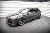 Maxton Design - Side Skirts Diffusers V.2 Audi A4 / A4 S-Line / S4 B8