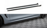 Maxton Design - Side Skirts Diffusers V.2 BMW Series 4 Coupe / Gran Coupe / Cabrio M-Pack F32 / F36 / F33 Side Skirts Diffusers Maxton Design royalty-bespoke.myshopify.com