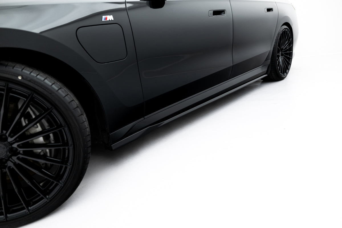 Maxton Design - Side Skirts Diffusers V.2 BMW 740d xDrive M-Pack / 740i ...